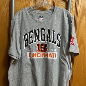 NFL Cincinnati Bengals Gray Short Sleeve Tee